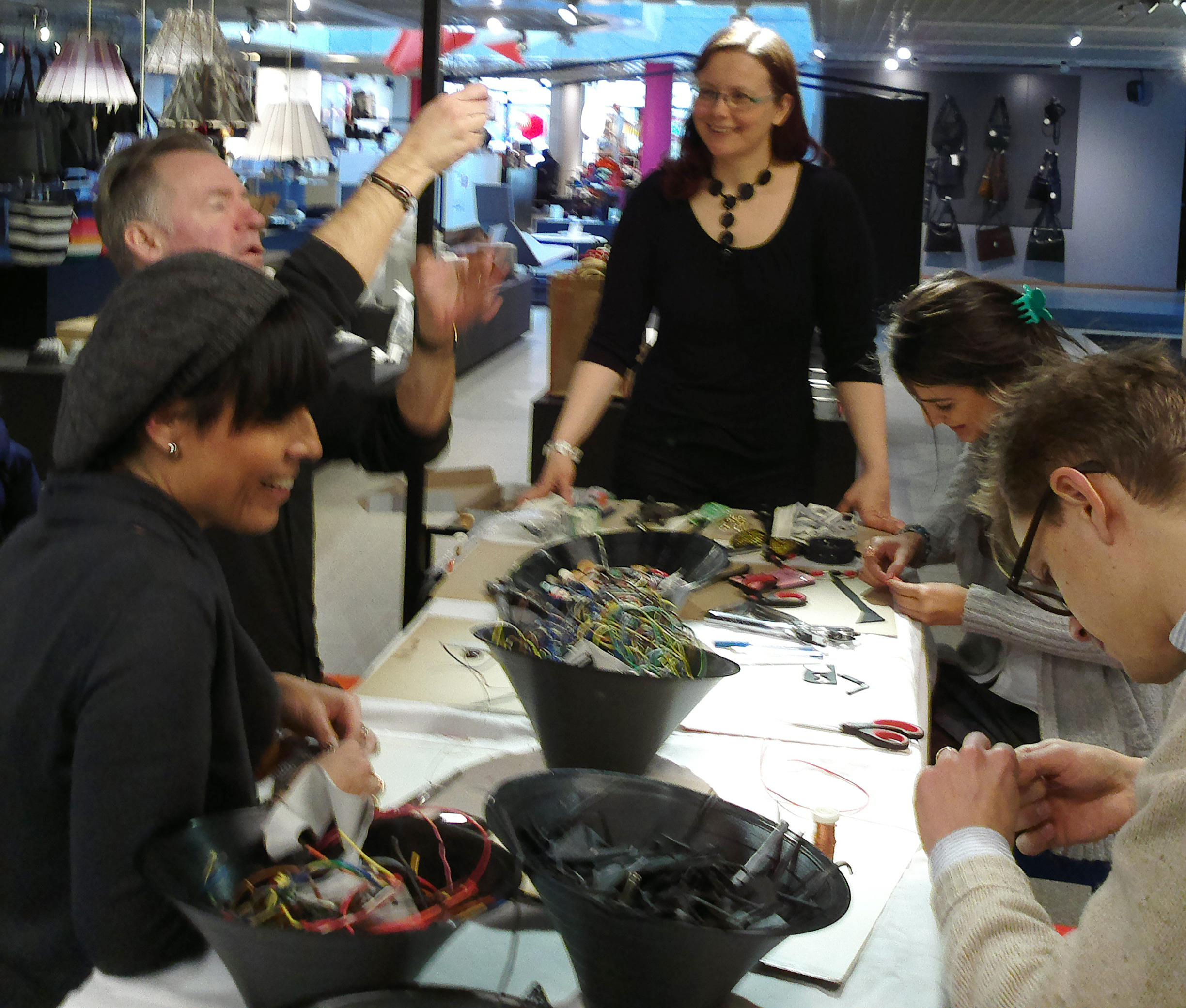 EDEL City upcycling design workshop group Helsinki 